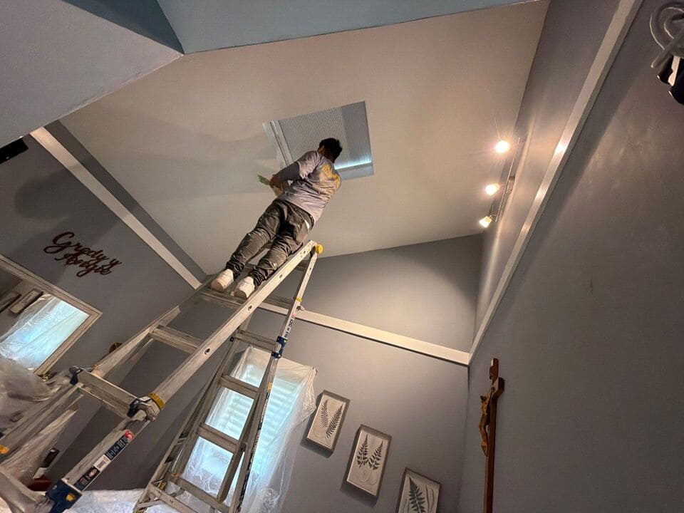 kylight repair to fix a ceiling water leak